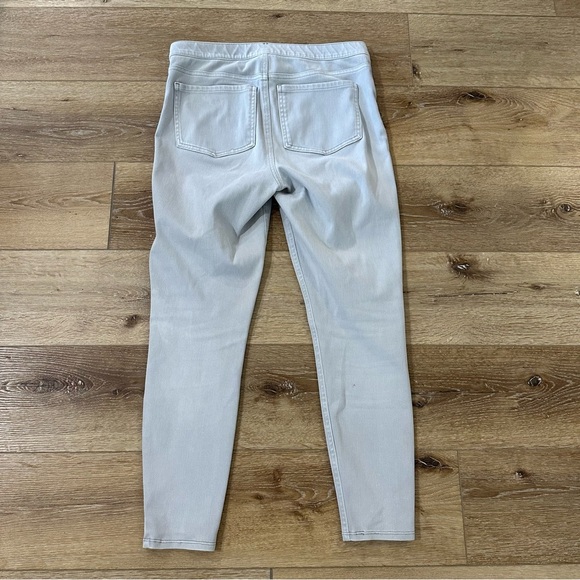 SPANX by Sara Blakely Womens Light Gray Pull-On High Rise Skinny Jeans Sz XL GUC - Picture 9 of 9